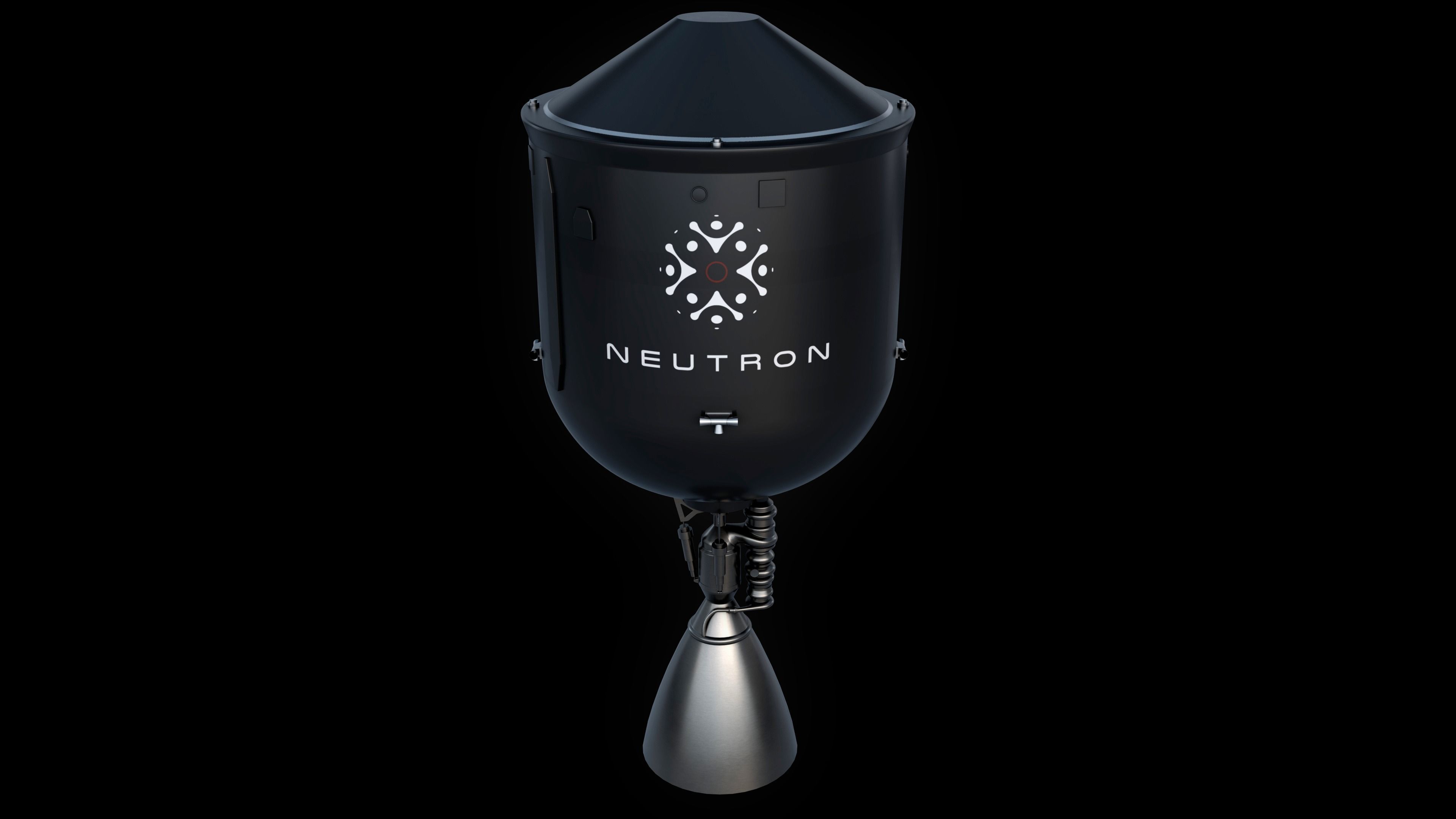 Rocket Lab Neutron rocket  3D model_6