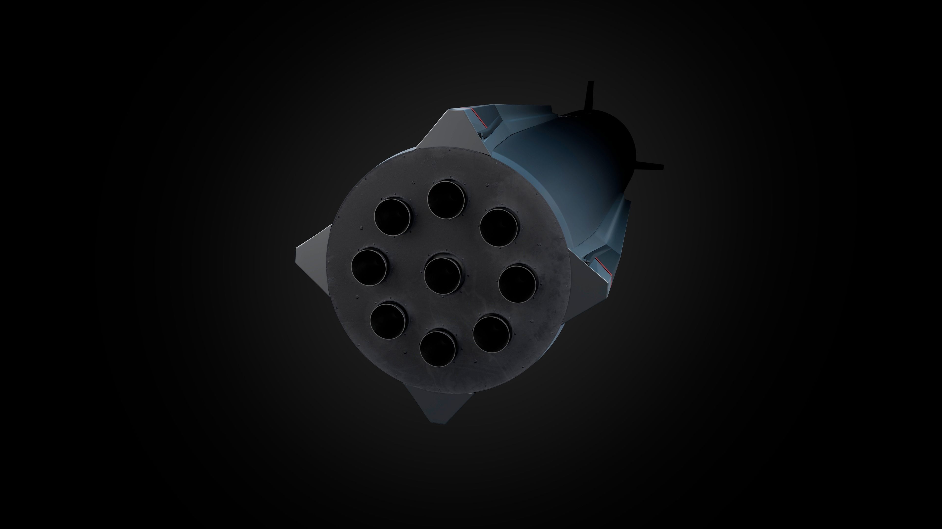 Rocket Lab Neutron rocket  3D model_5