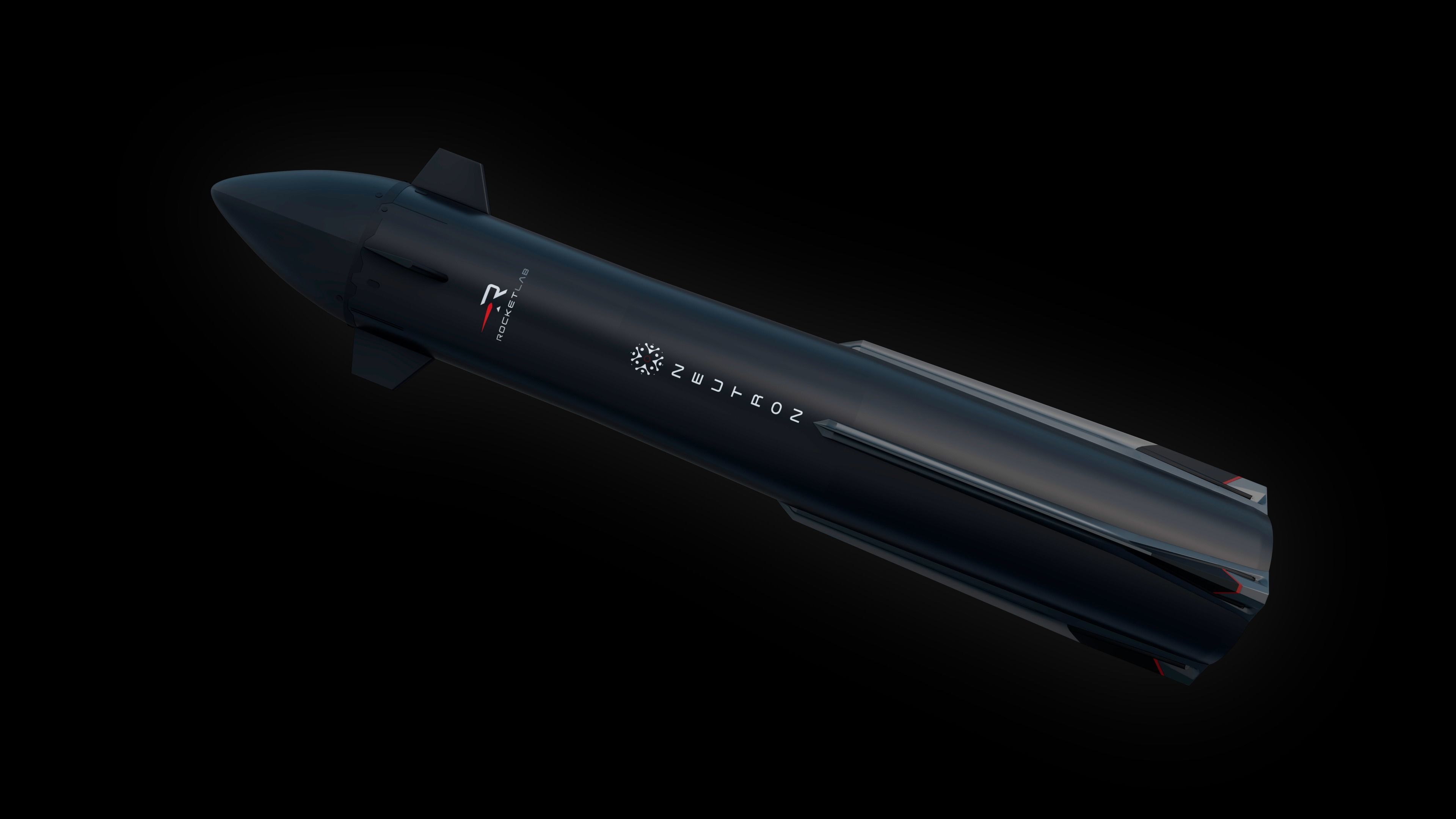 Rocket Lab Neutron rocket  3D model_3