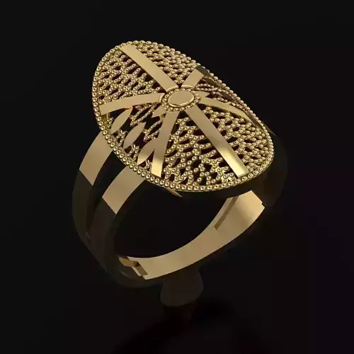 RING SIZE 18 NEW MODEL -GOLD PARK