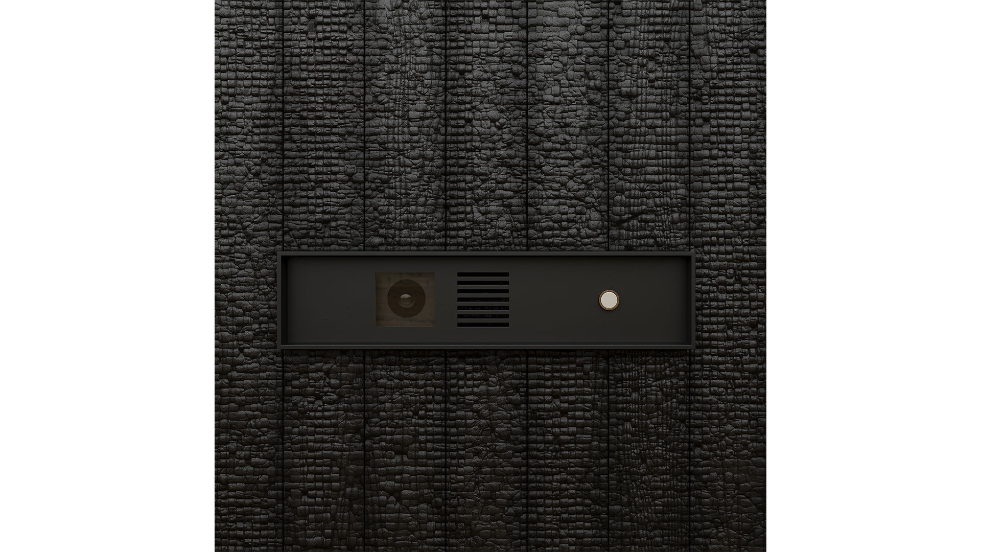 Entrance group with gate 3D model_9