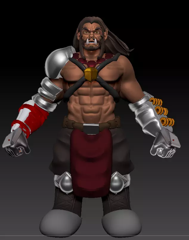 Redblade 3d Model  3D model_0