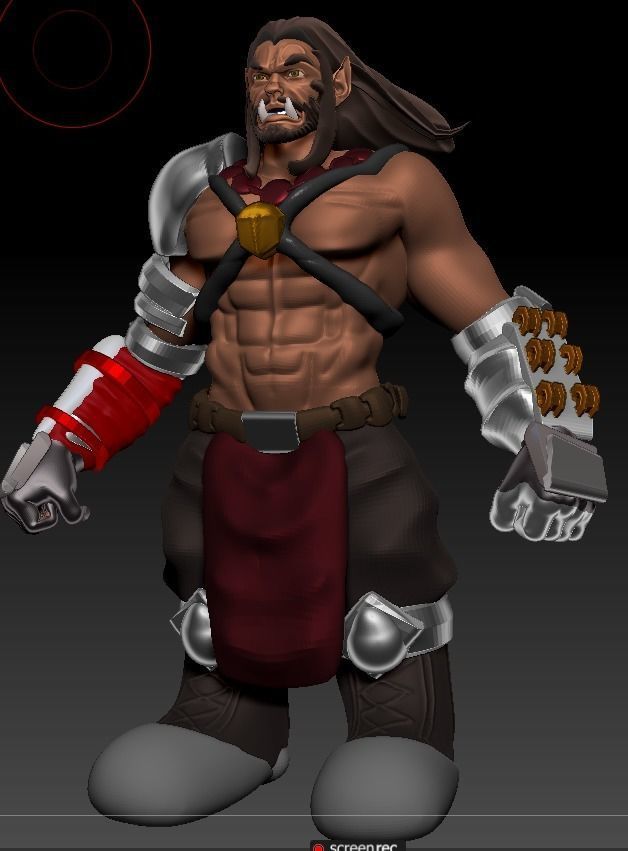 Redblade 3d Model  3D model_3