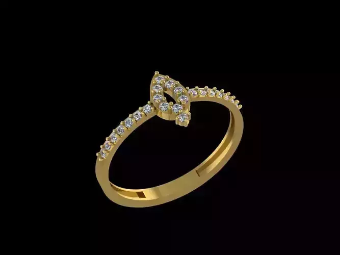 women solitaire ring 1