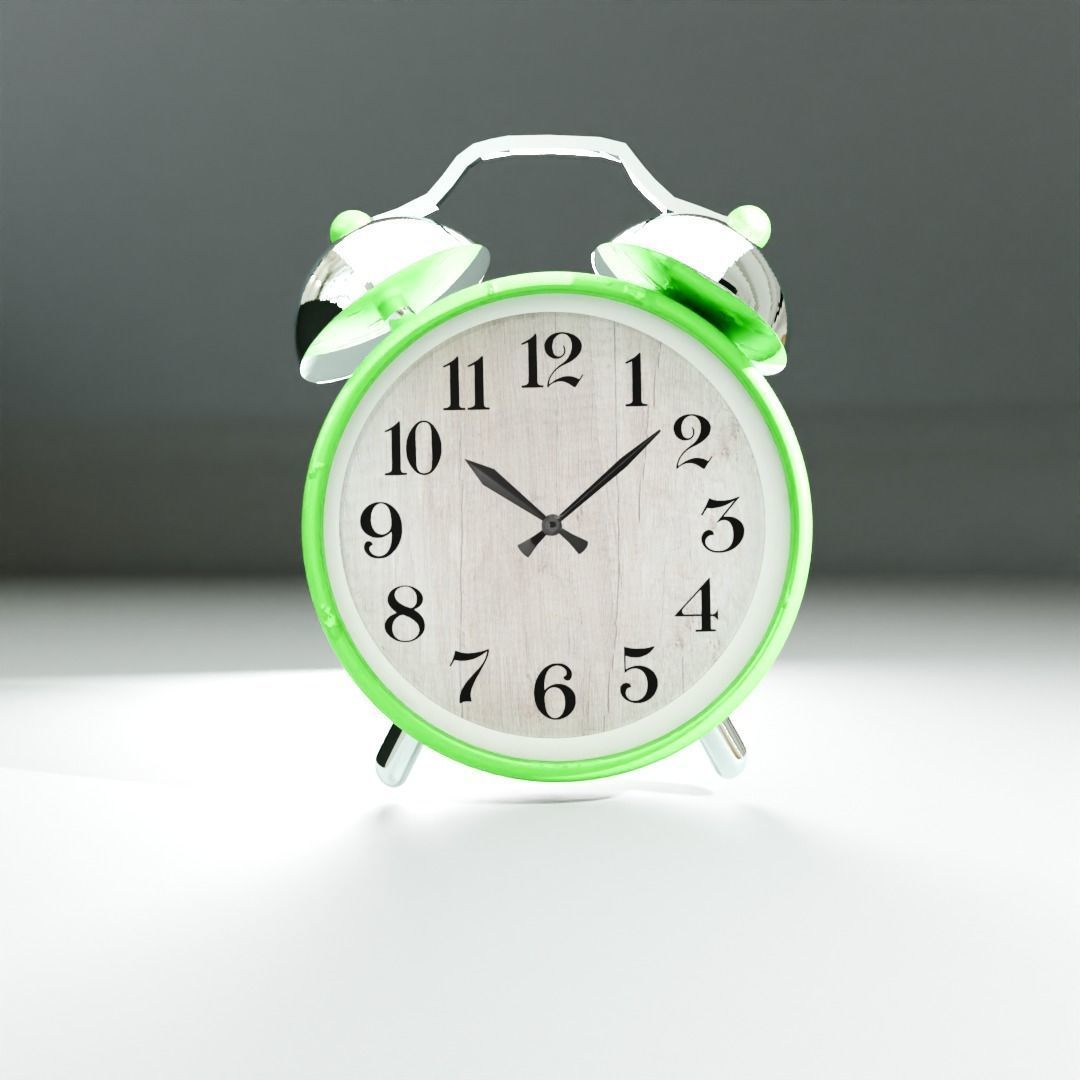 Old clock 3d models 3D model_2