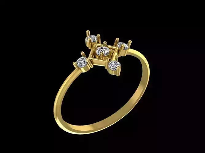 women solitaire ring 2