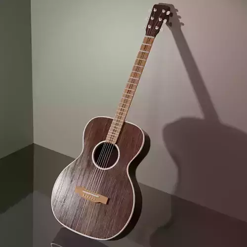3D Acoustic Guitar Model