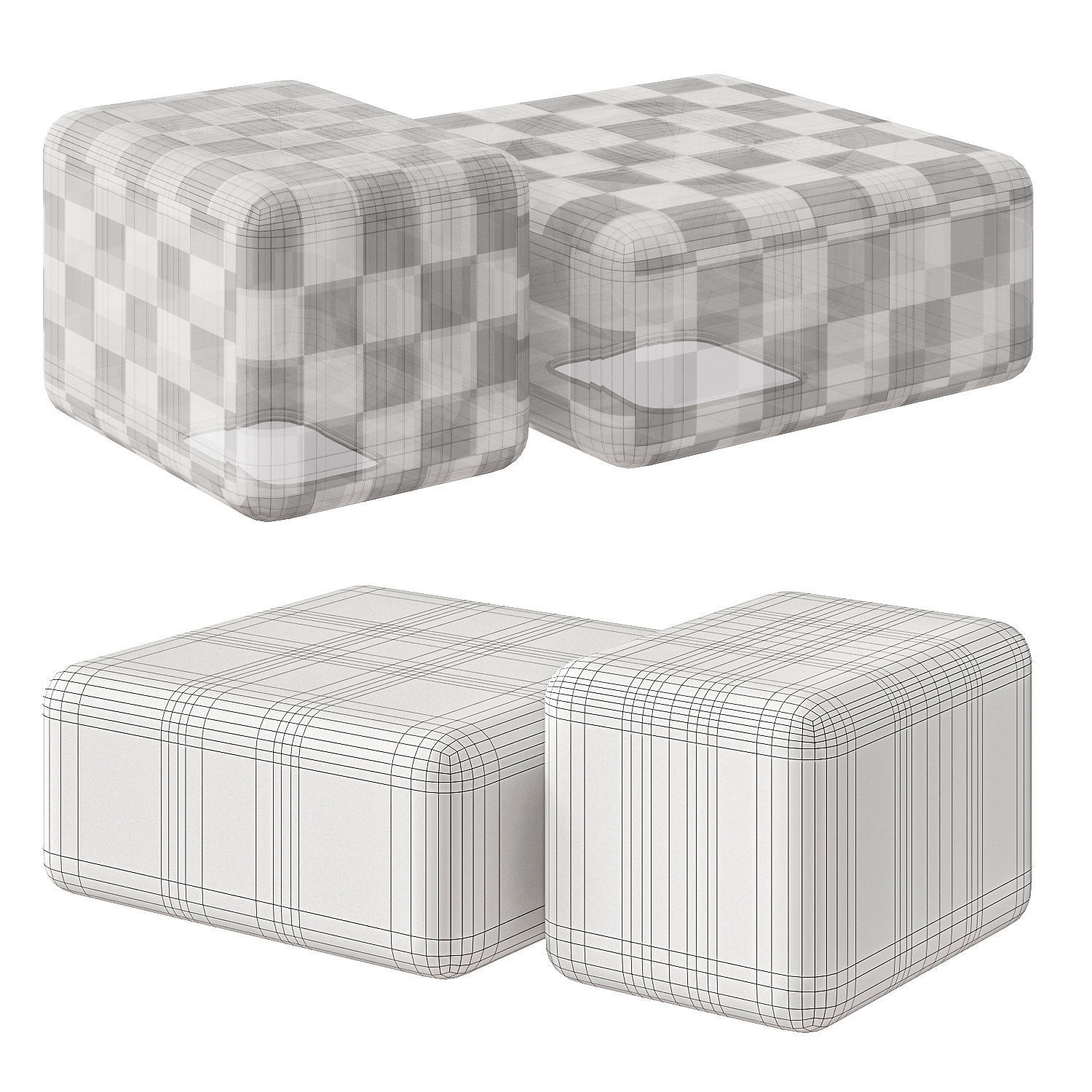 Lokum Coffee table 3D model_9