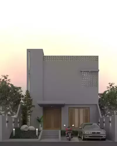 REALISTIC EXTERIOR HOUSE