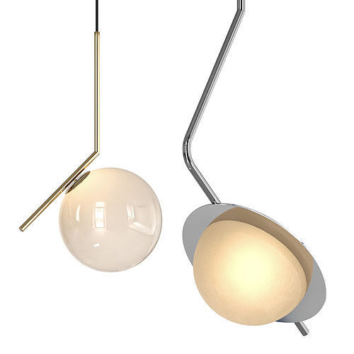 CLAUDIO and STEM Pendant lamp 3D model