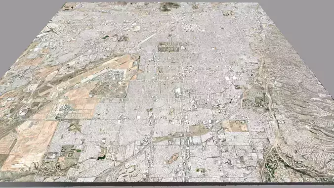 Cityscape Tucson United States 3D model