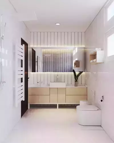 REALISTIC MASTER BATHROOM