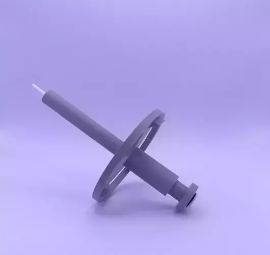 Candle wick centering tool 3D print model