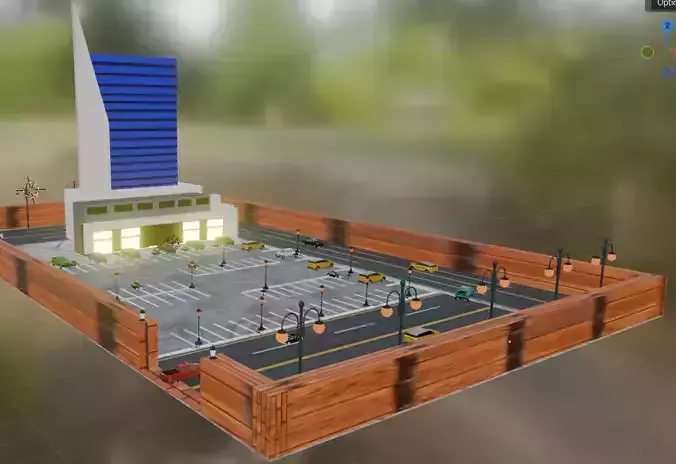 Dolmen Mall Karachi 3D model