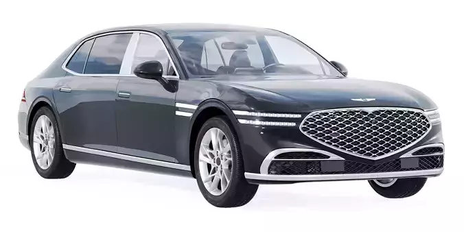 Genesis G90 Long 3D model