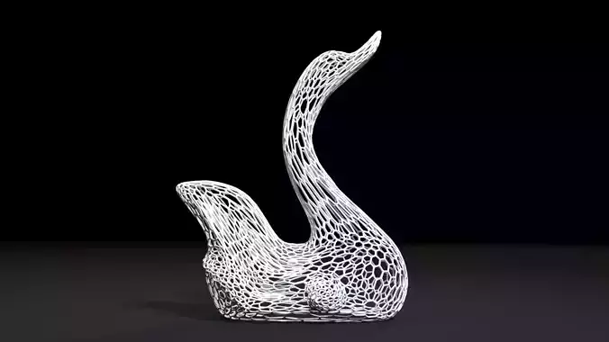 Swan lamp