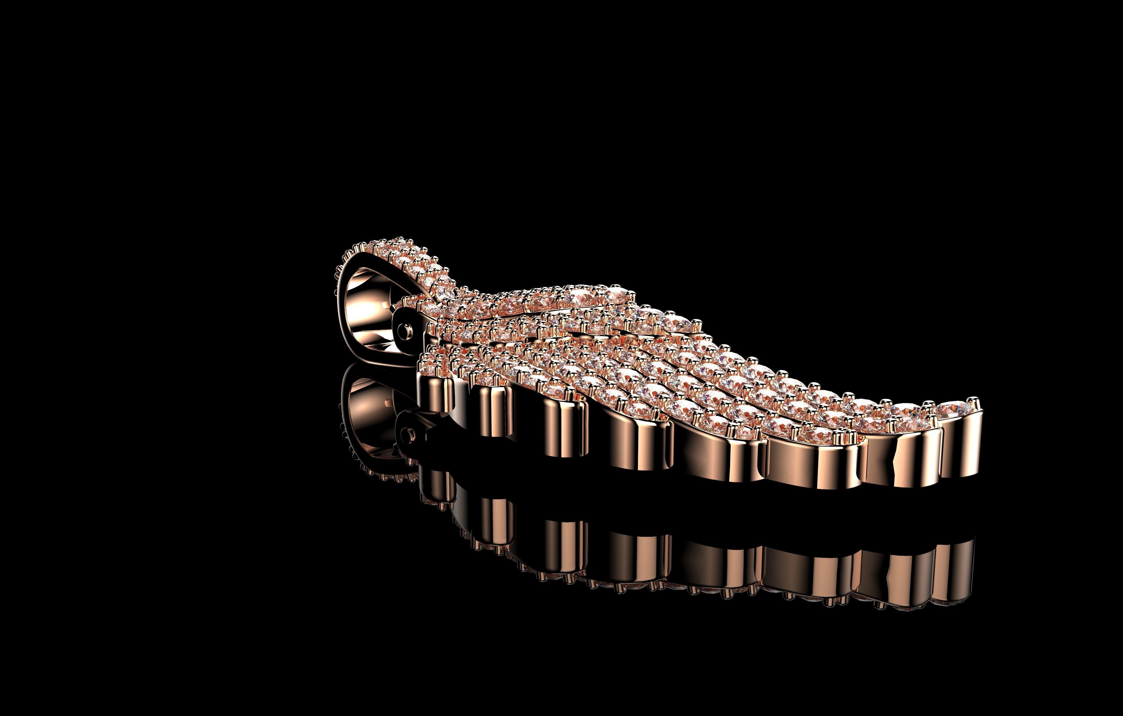 Angel Wings  3D print model_14