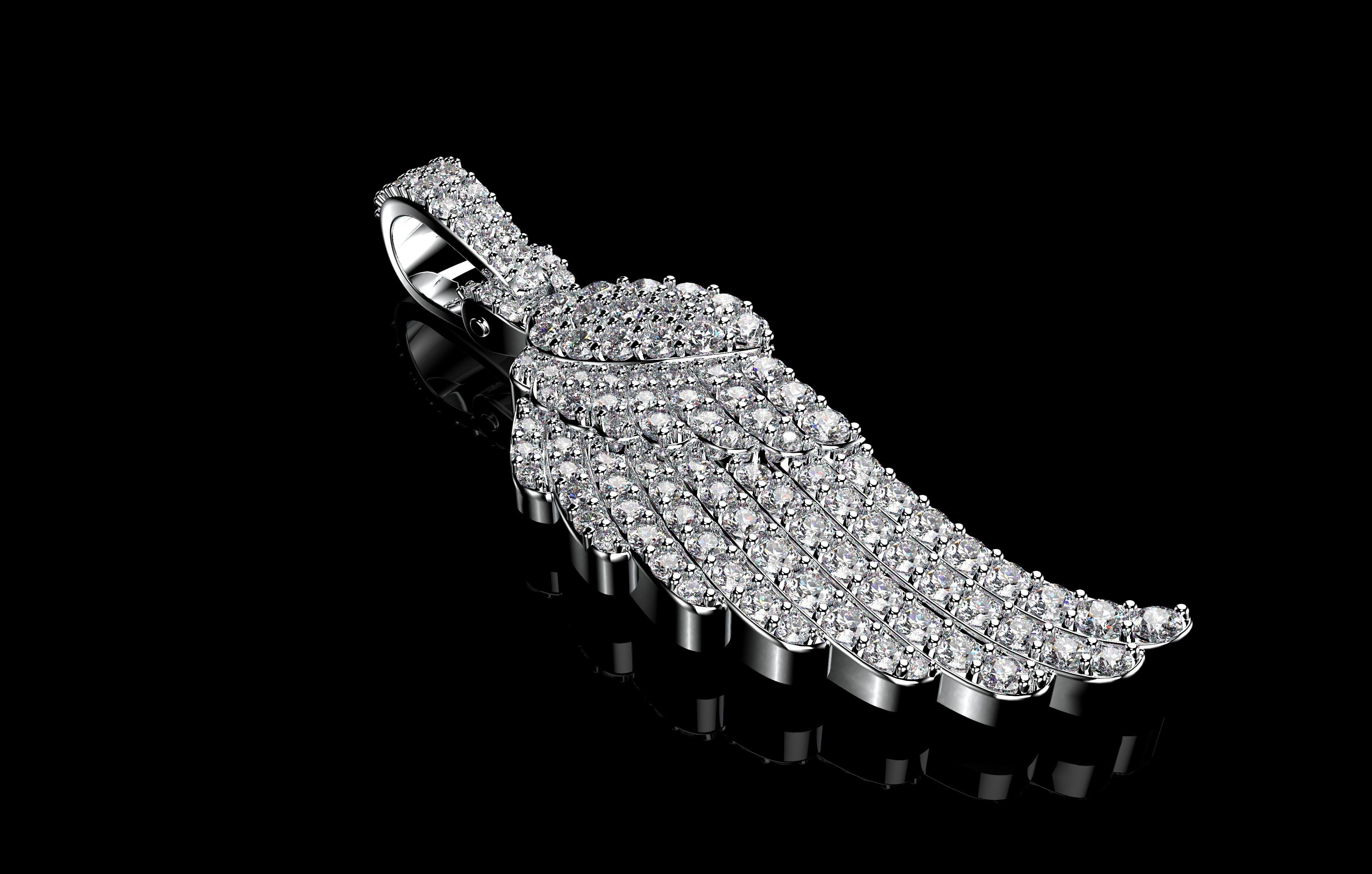 Angel Wings  3D print model_9