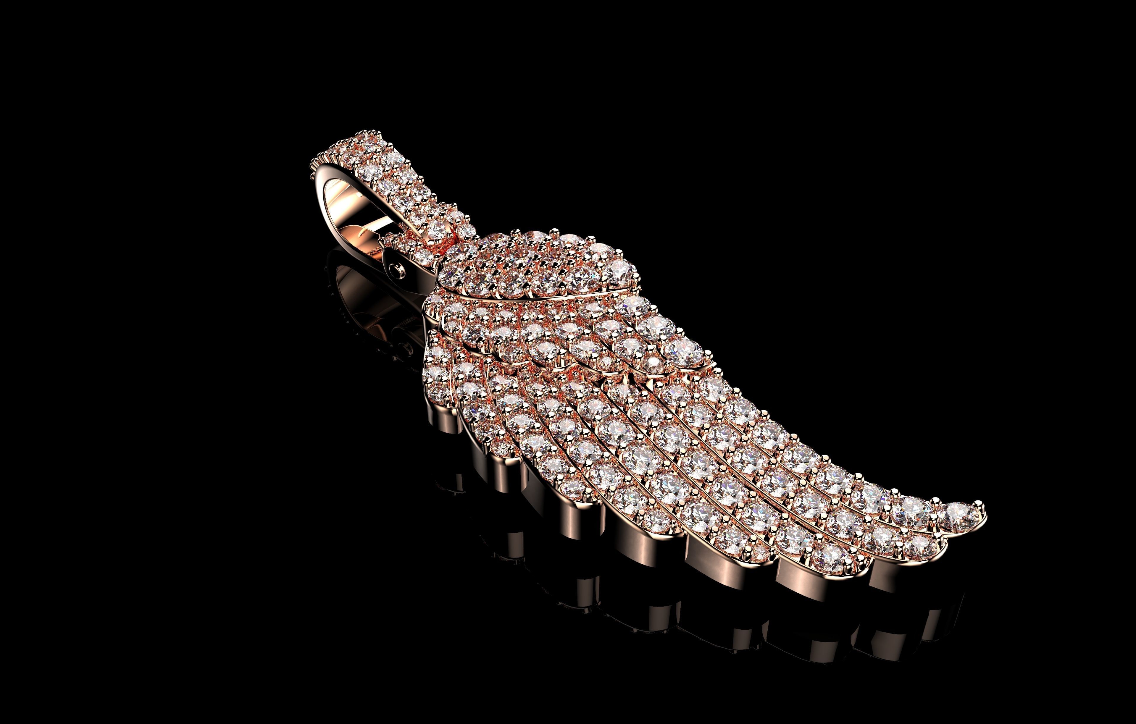 Angel Wings  3D print model_11