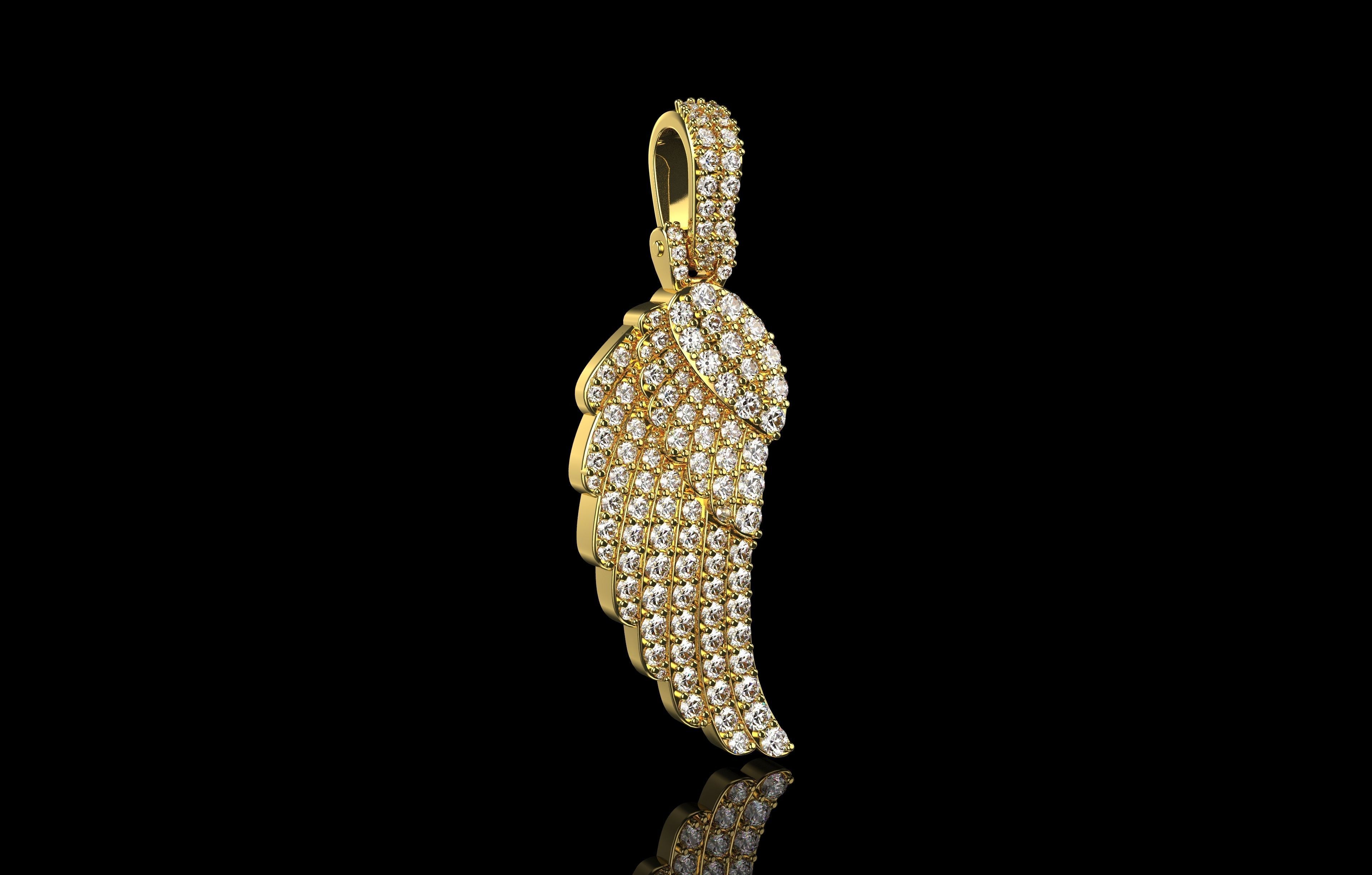 Angel Wings  3D print model_4