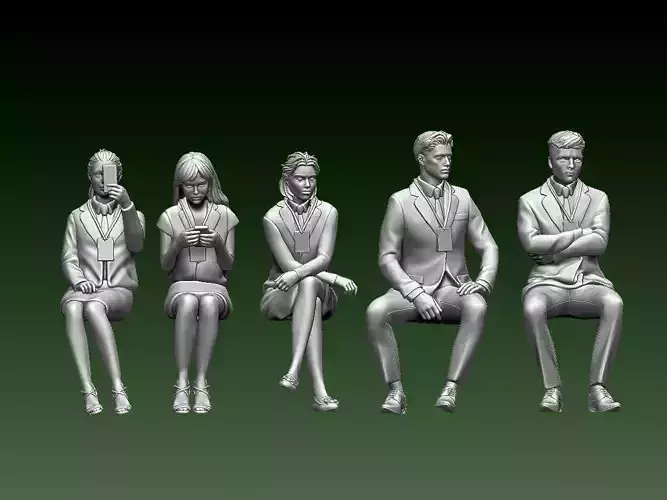 people 3D print model
