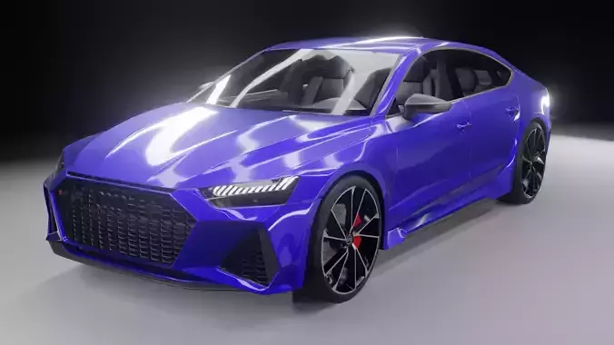 Audi RS7 Sportback 2024 with interior