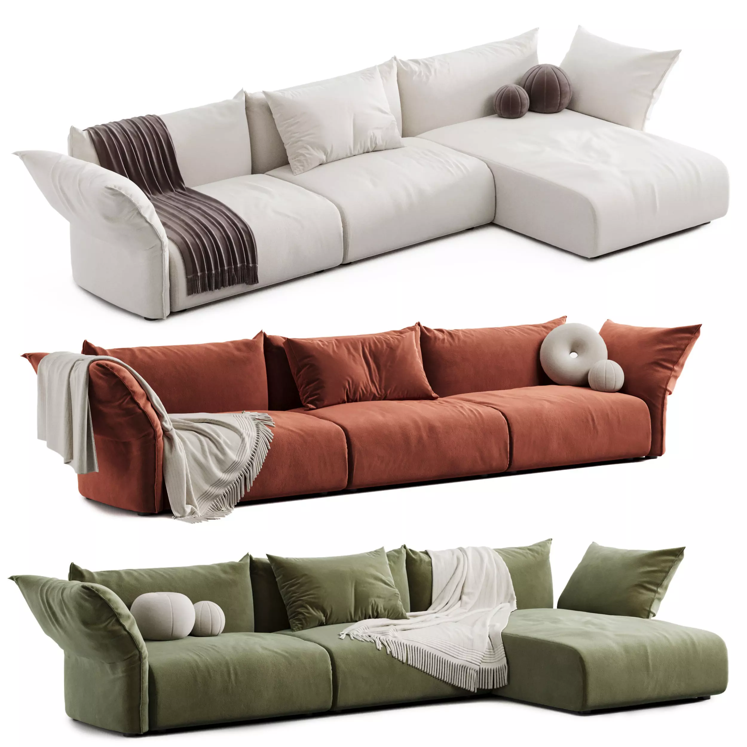 comodo sofa 3D model