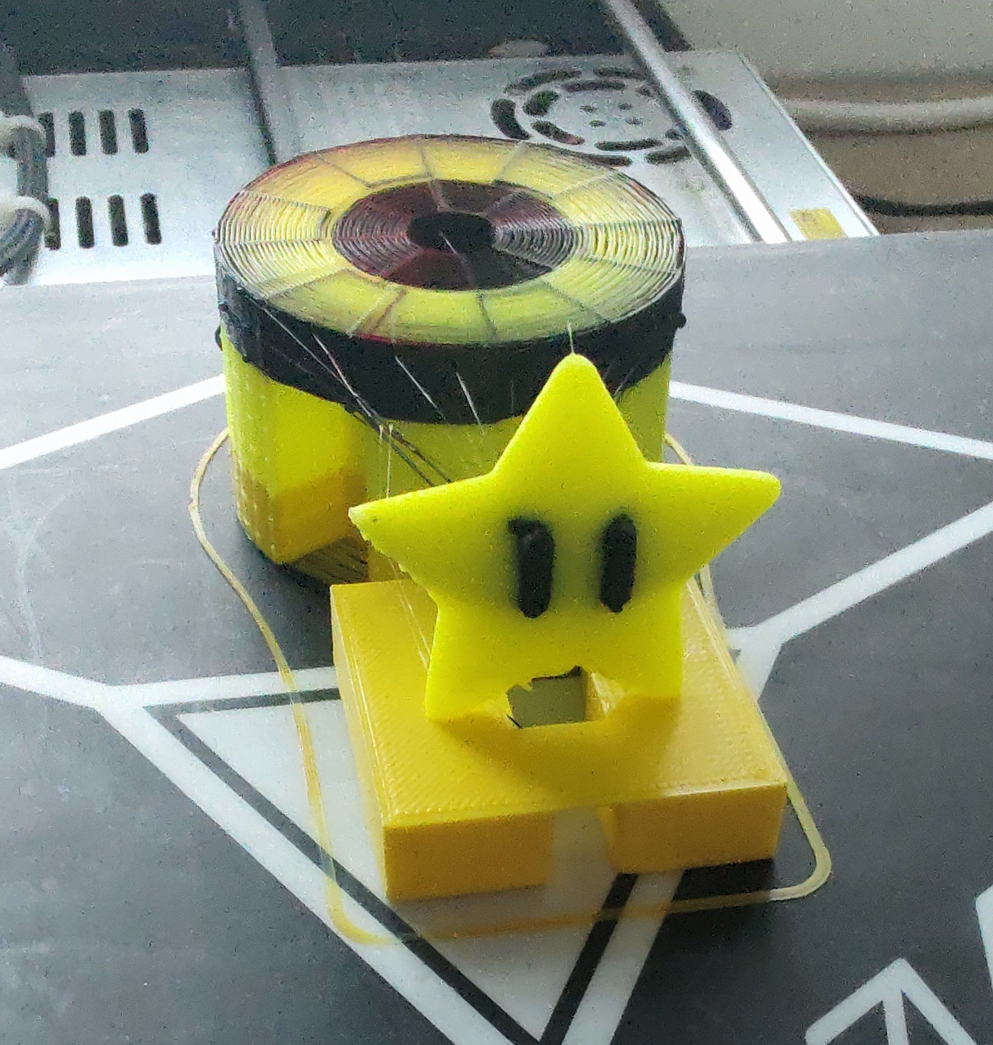 Supermario power-up coat hanger 3D print model_3