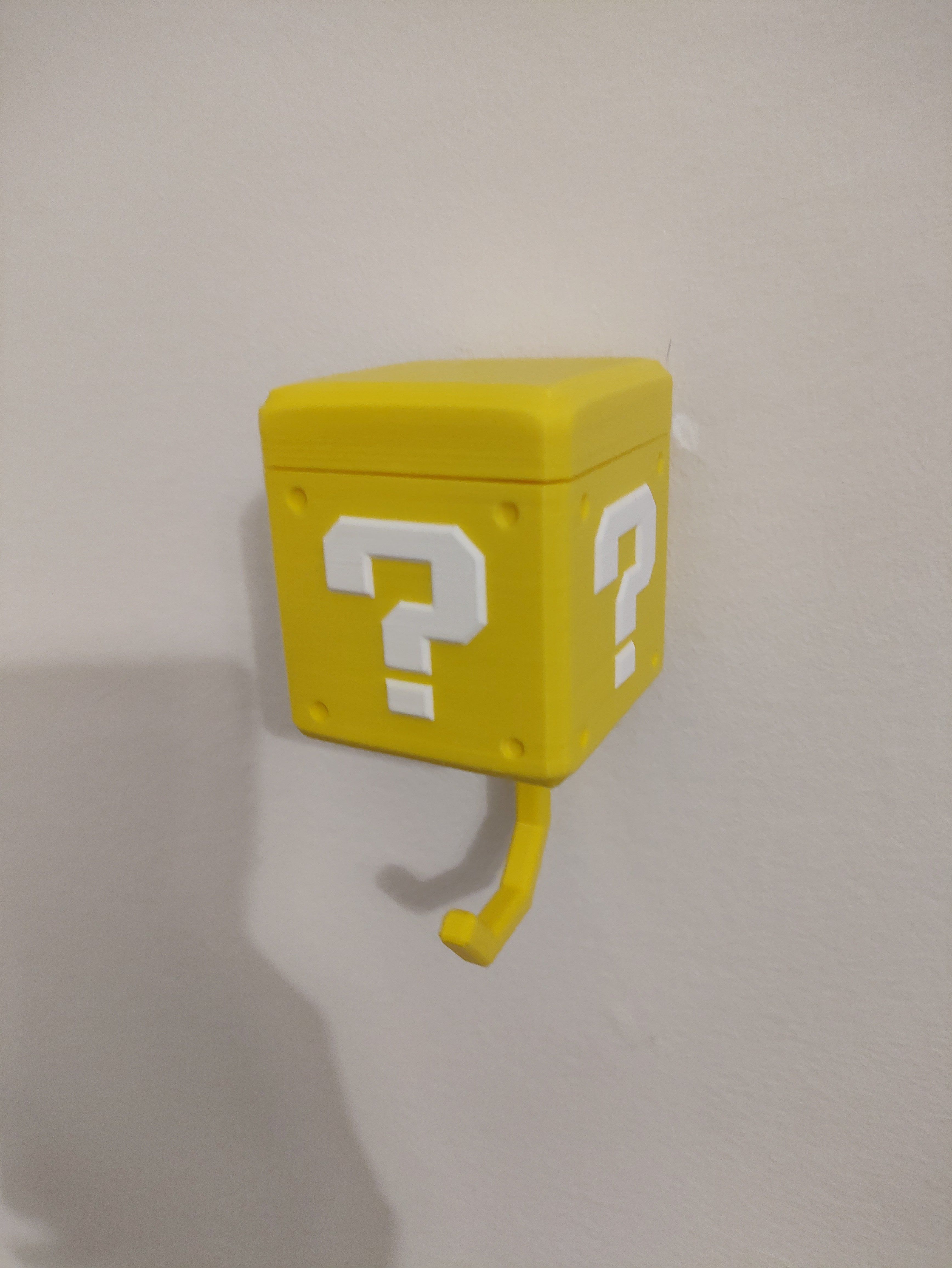 Supermario power-up coat hanger 3D print model_2