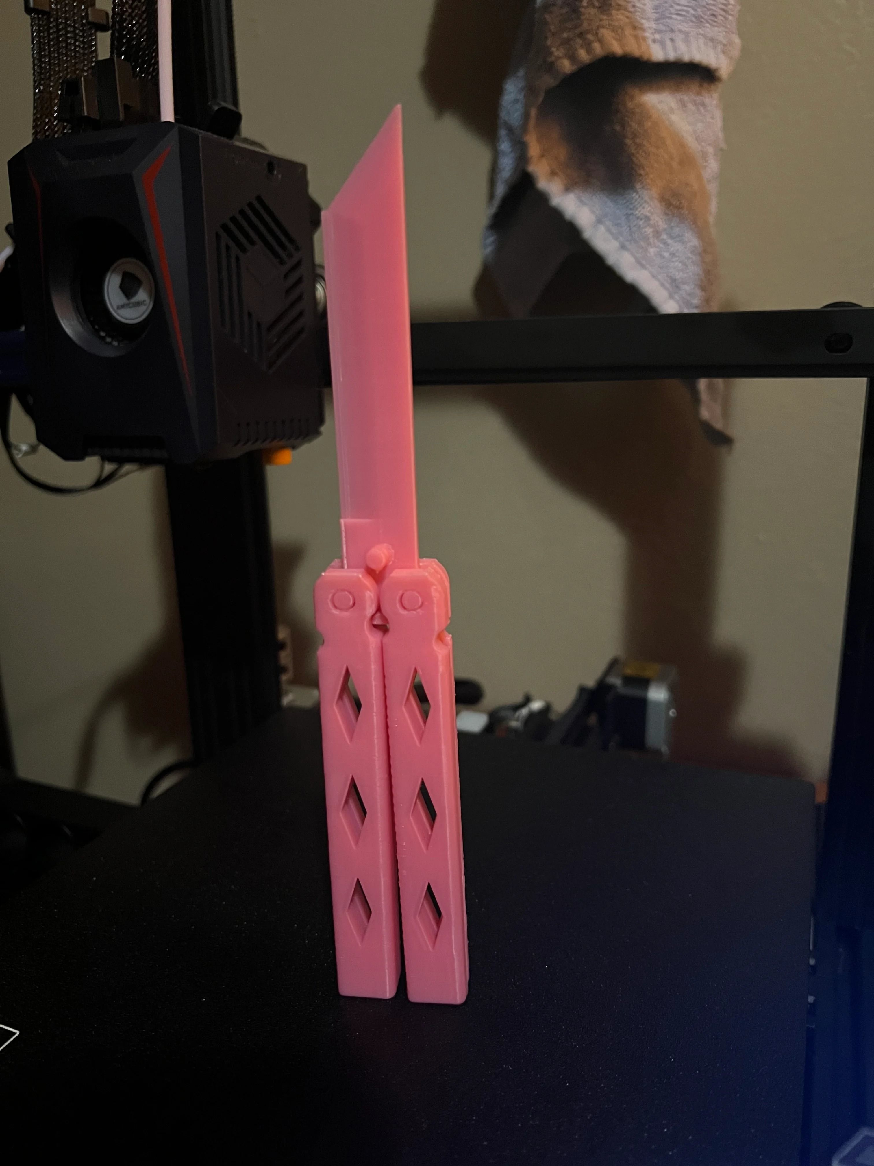 Butterfly Knife 3D print model_8