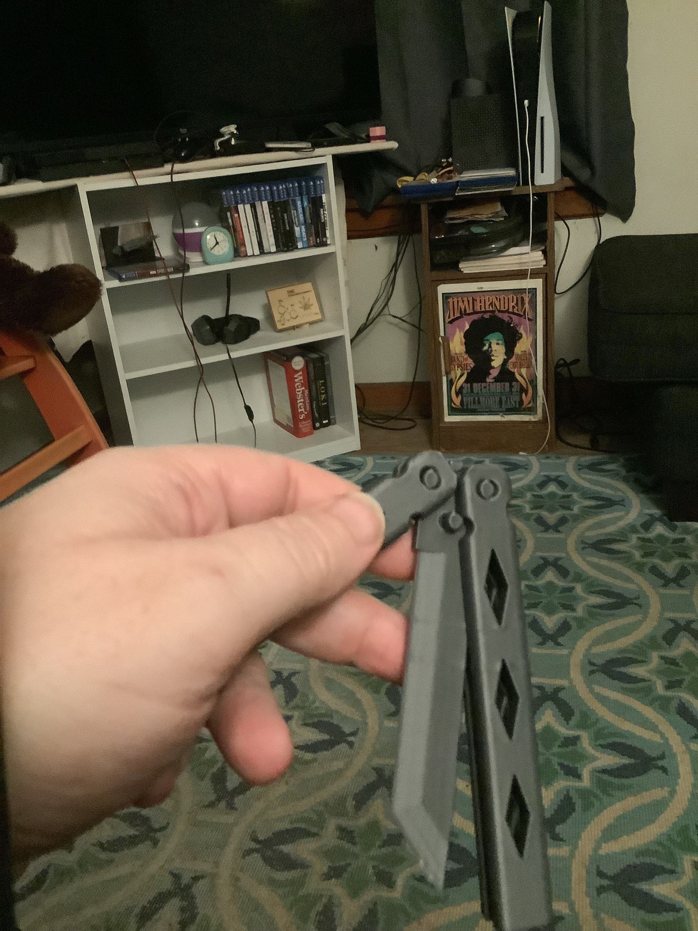 Butterfly Knife 3D print model_14