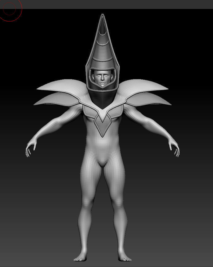 Yu-gi-Oh Classic Dark Mage Armor 3D print model_1