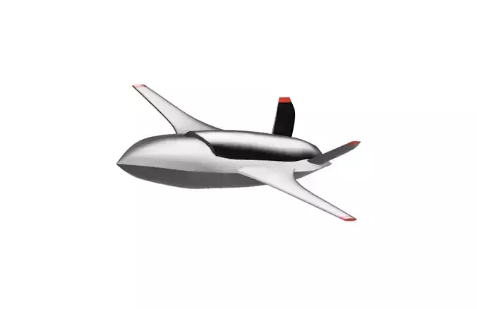 XQ-58 Valkyrie Digital Model STL3MF