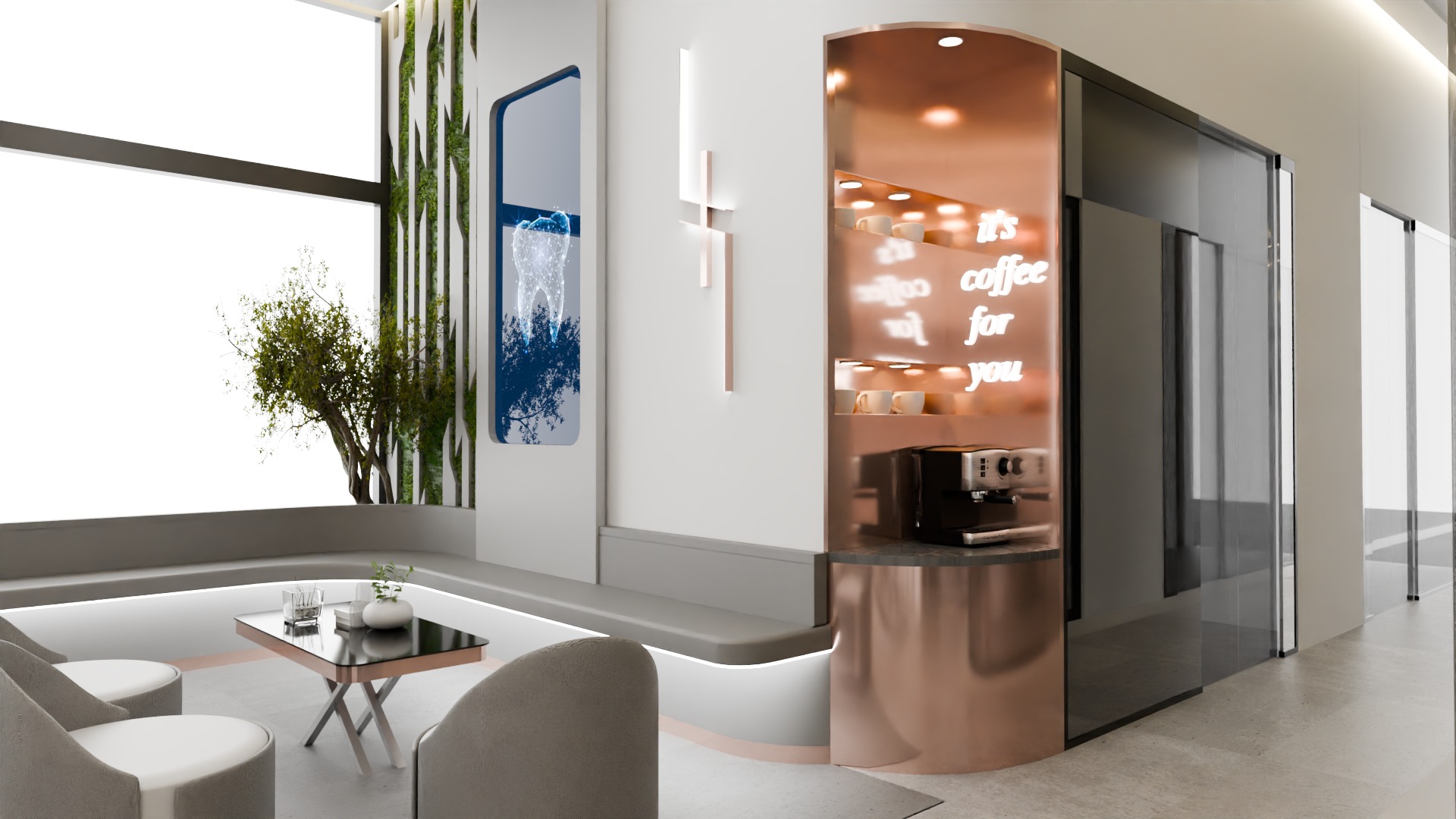 Dental Clinic 3D Model 3D model_3