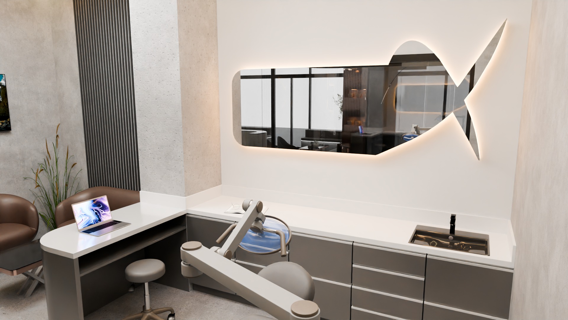 Dental Clinic 3D Model 3D model_7
