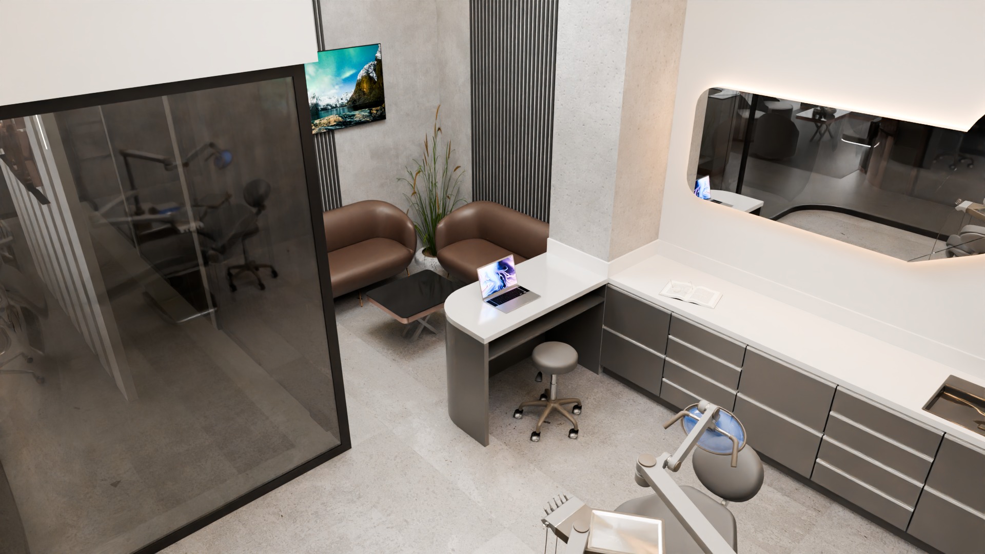 Dental Clinic 3D Model 3D model_9