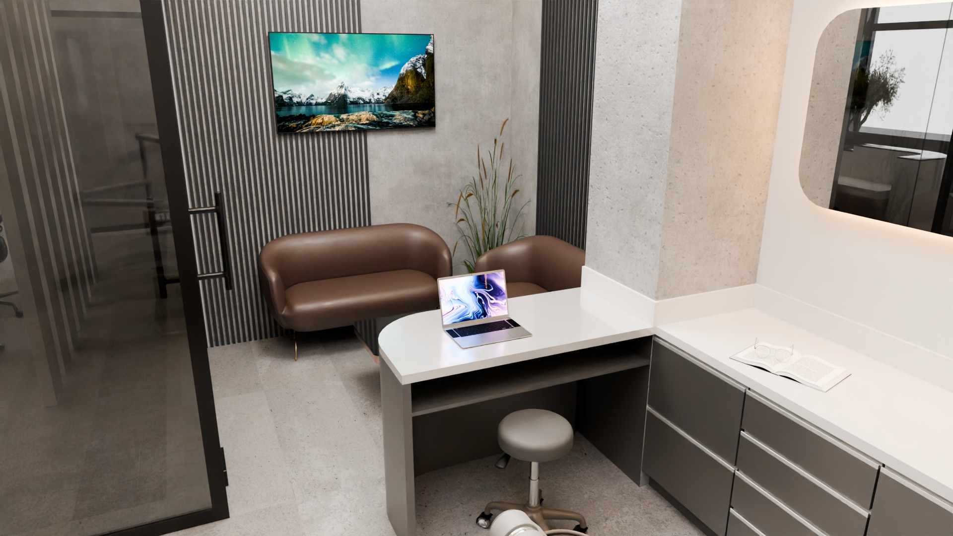 Dental Clinic 3D Model 3D model_8