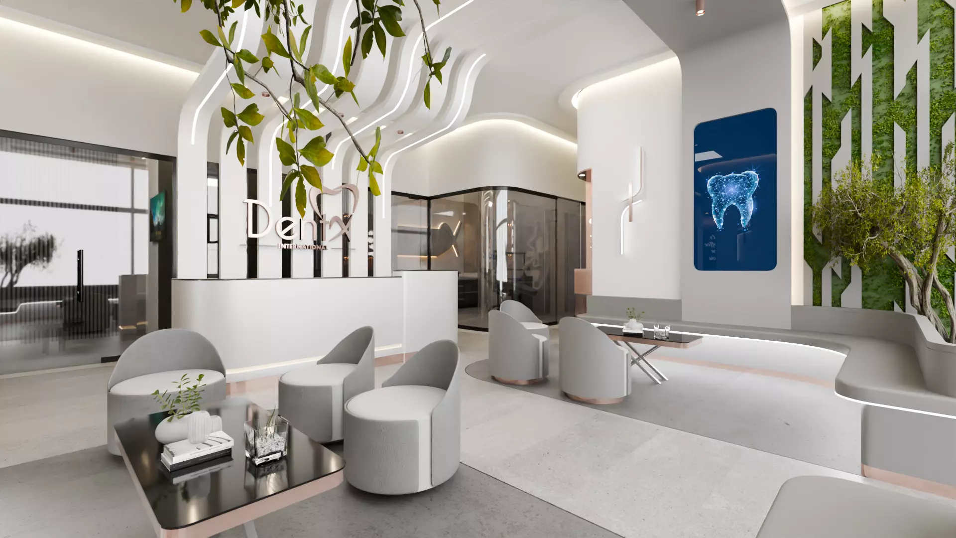 Dental Clinic 3D Model 3D model_0