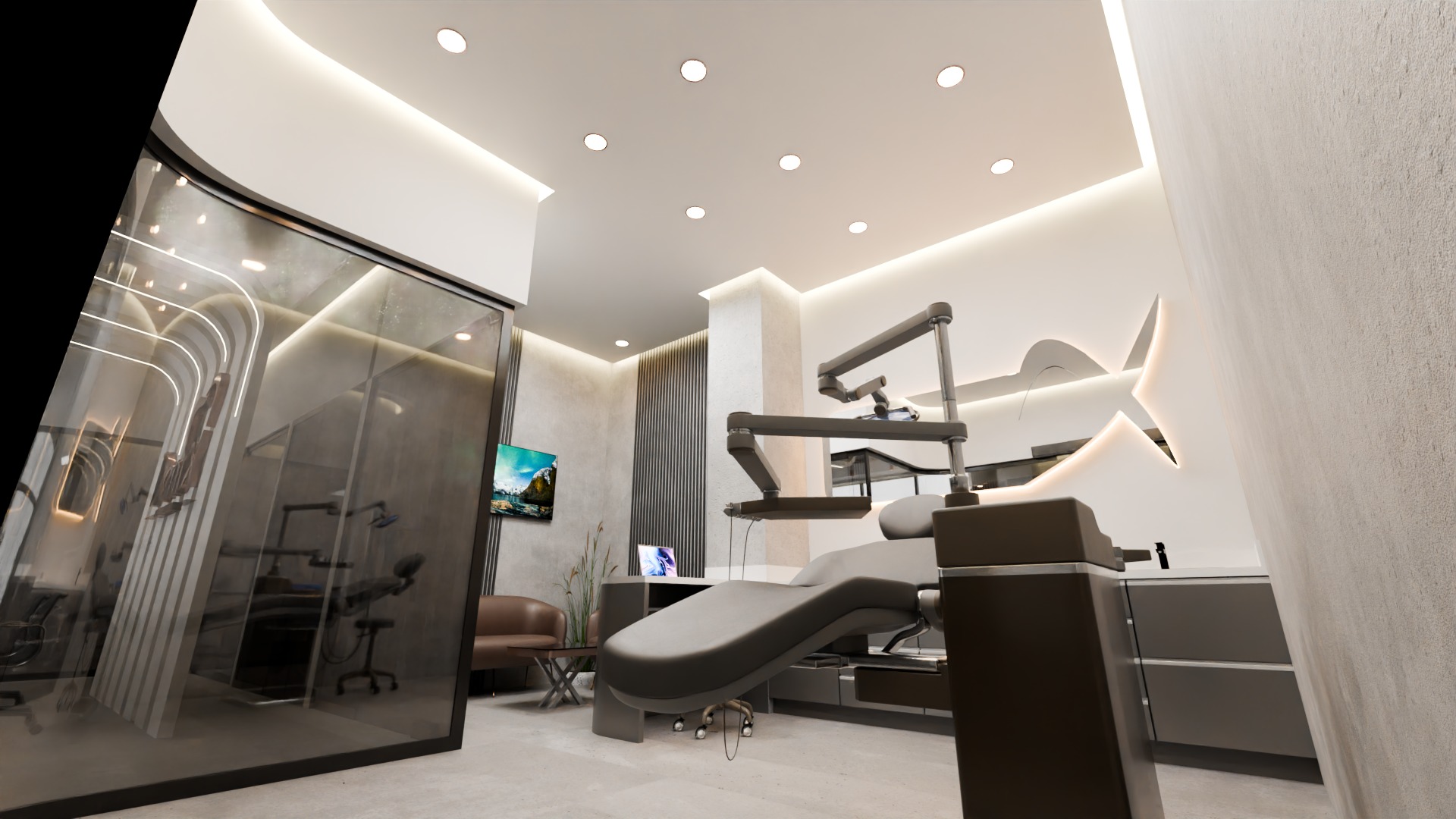 Dental Clinic 3D Model 3D model_11