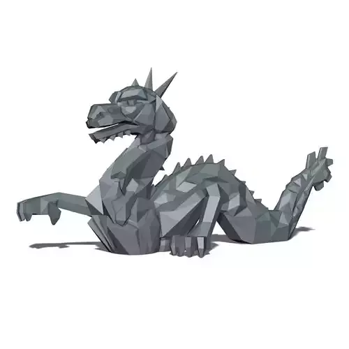 Dragon lowpoly