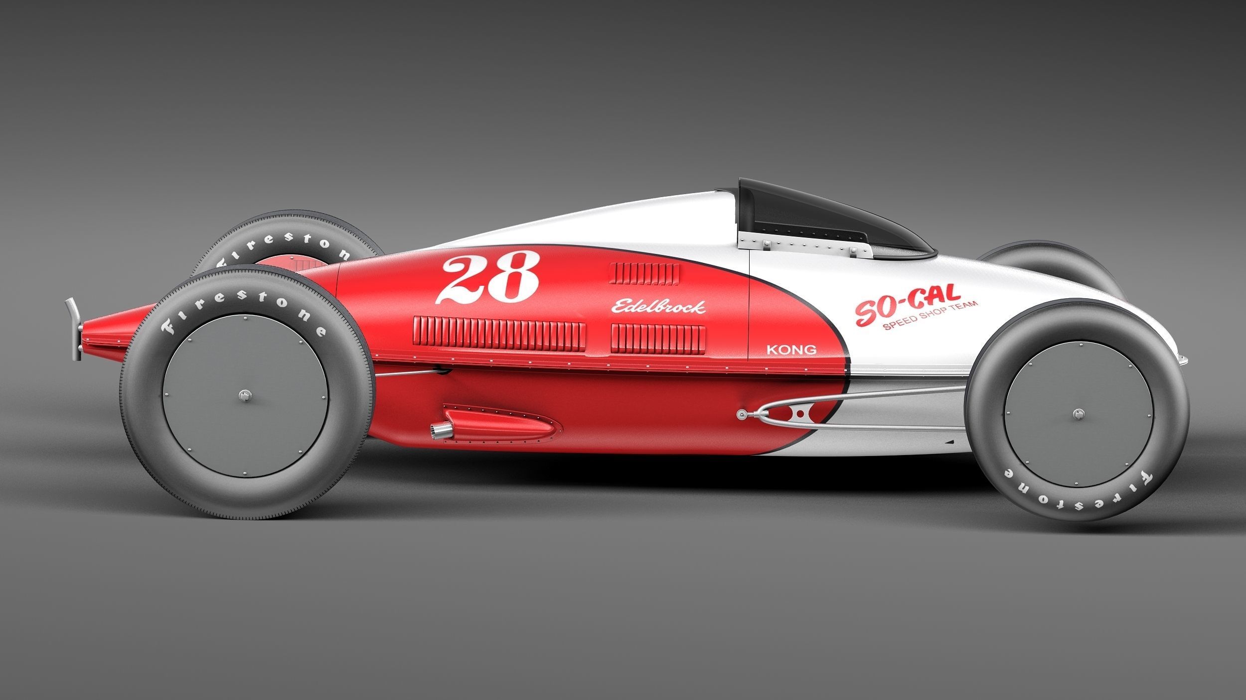 So-Cal Belly 1950 3D model_6