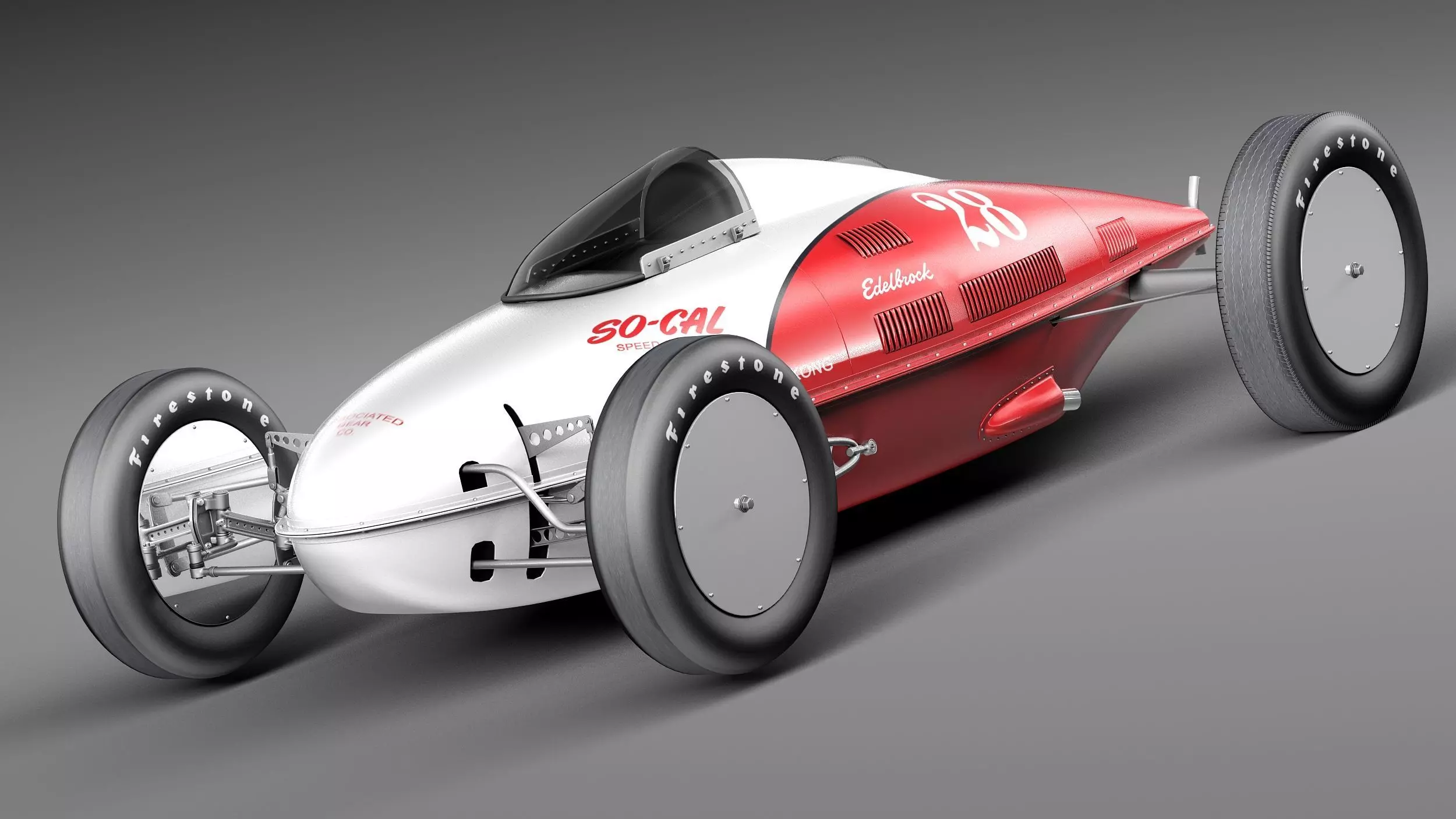 So-Cal Belly 1950 3D model_0