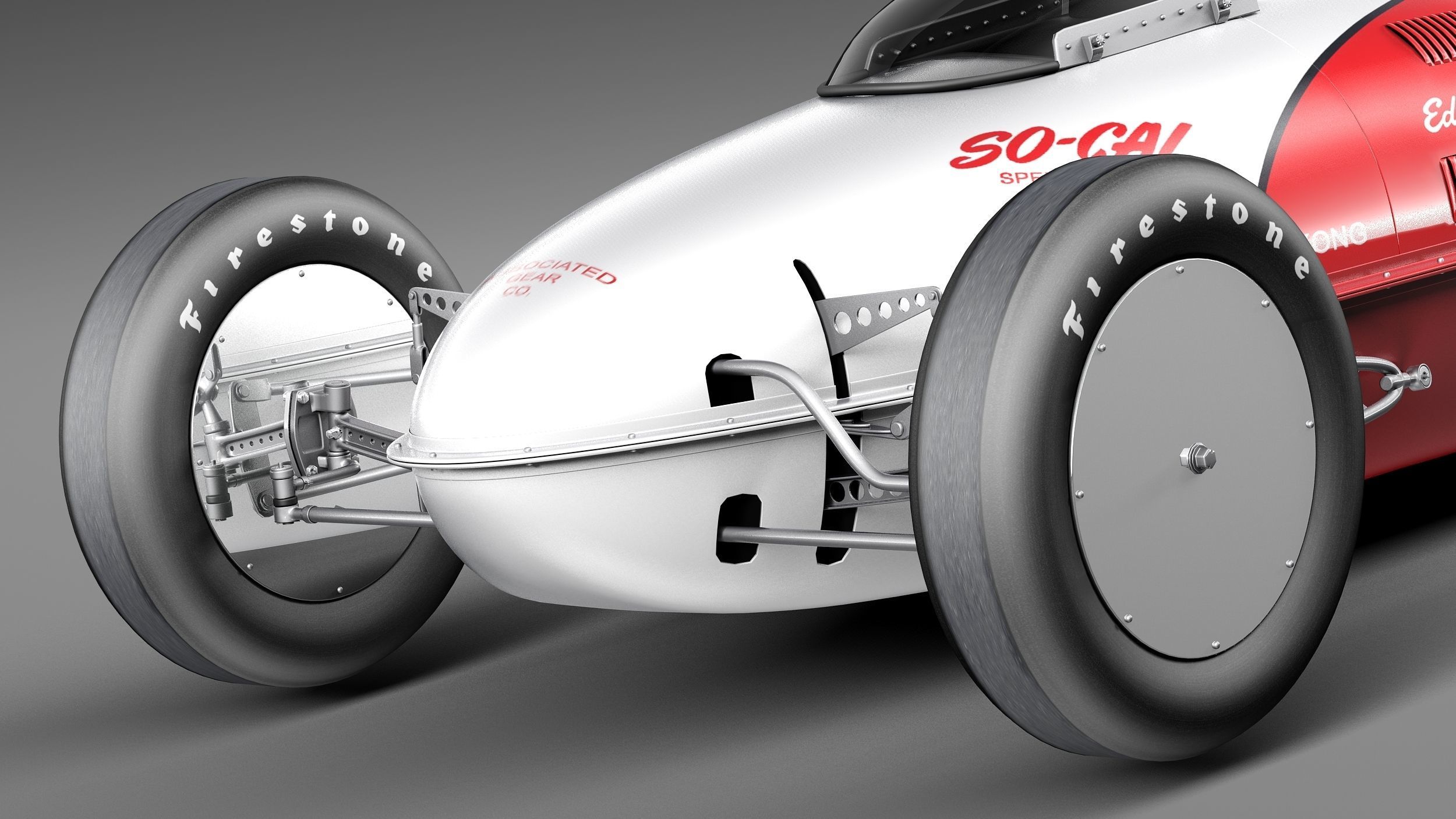 So-Cal Belly 1950 3D model_2