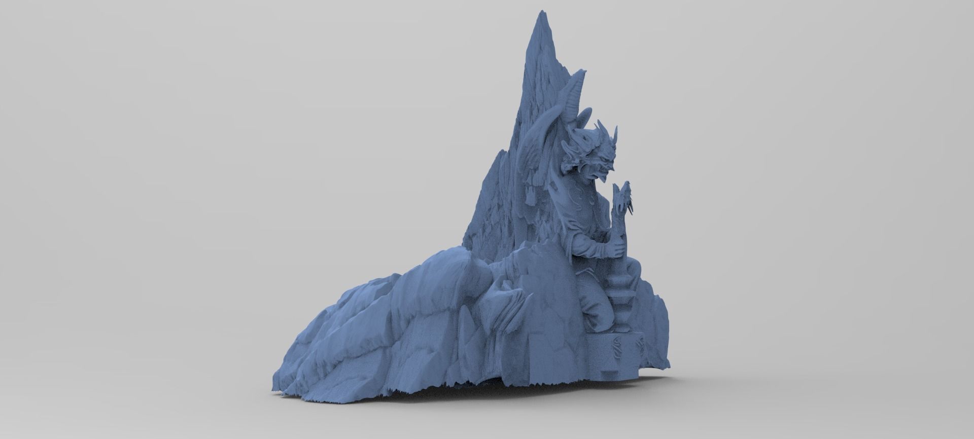 Staff of the serpent pass  3D model_1