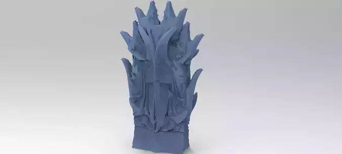 Dantes serpent Stone pillar 