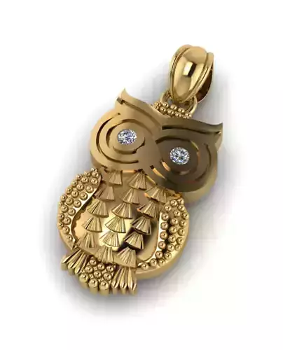 owl pendant