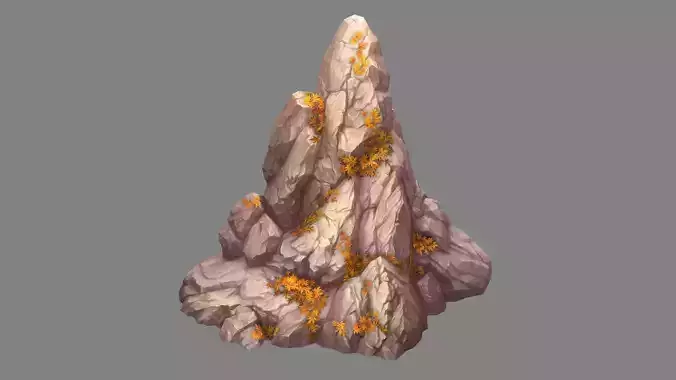 Deciduous boulders - mountains - rock  - stone