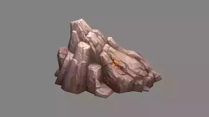 Deciduous boulders - rock - stone