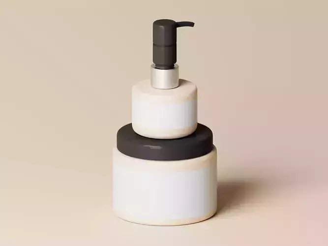 Cosmetic Dispenser 3D Model