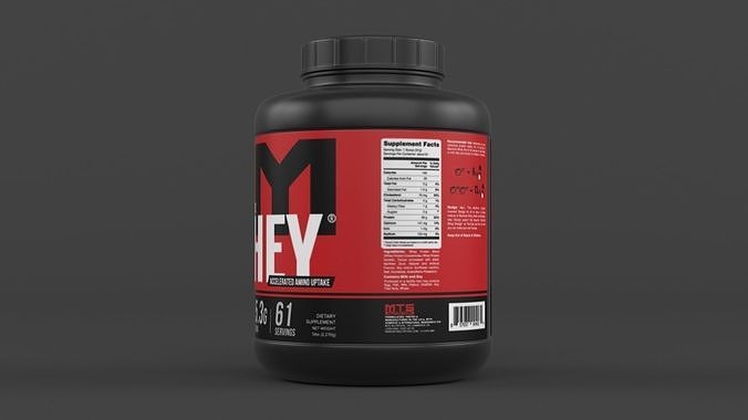 Protein Powder 3D model 4